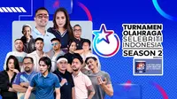 Turnamen Olahraga Selebriti Indonesia (TOSI) Season 2 (Dok. Vidio)