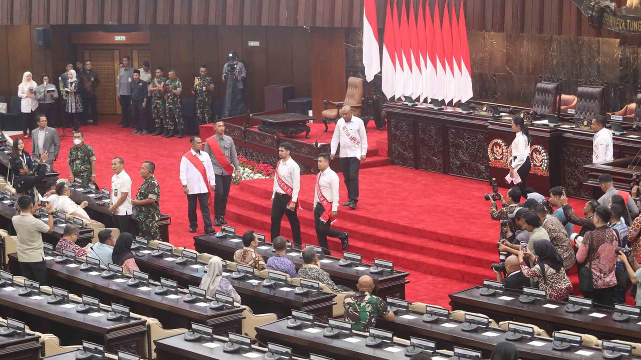 FOTO: MPR Gelar Gladi Bersih Pidato Kenegaraan Sidang Tahunan 2025