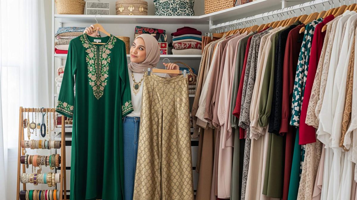 10 Tips Mix and Match Baju Lebaran, Tampil Stylish dan Elegan Tanpa Perlu Beli Baru
