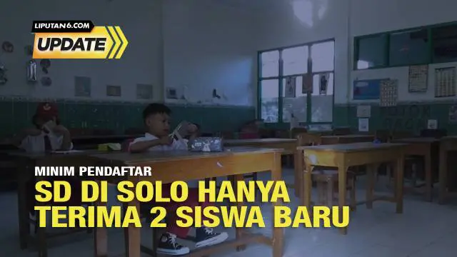 Sekolah Dasar Negeri (SDN) Dawung Tengah No 191 yang terletak Danukusuman, Kecamatan Serengan, Solo itu mengalami kekurangan siswa karena hanya memiliki dua siswa dari hasil Penerimaan Peserta Didik Baru (PPDB) 2024. Meskipun hanya terdapat dua siswa...