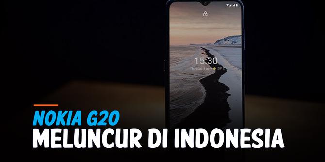 VIDEO: Nokia G20, Smartphone Harga Rp 2 Jutaan Rilis di Indonesia