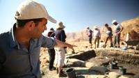 Lokasi diduga tambang harta Nabi Sulaiman (TAU Timna Expedition)