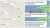 Chat Tanya Seputar Kuliah Ini Sering Terjadi. (Sumber: Twitter/@txtdaripelajar dan Instagram/awreceh.id)