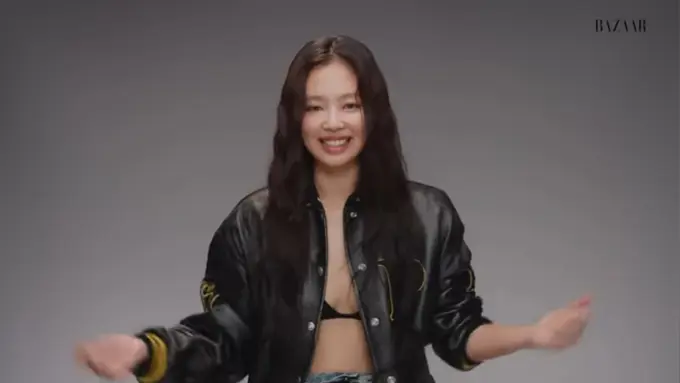 Jennie BLACKPINK pada wawancara Harper's Bazaar (YouTube/Harper's BAZAAR)