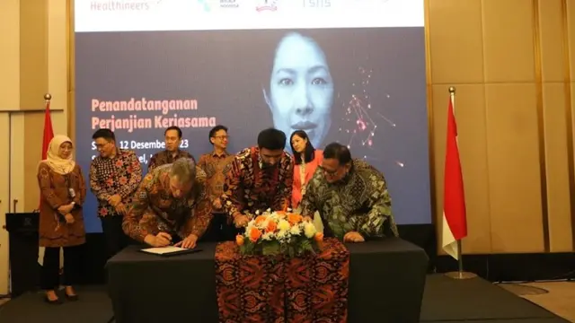 Gandeng 4 Rumah Sakit Rujukan Nasional dan Kemenkes untuk Tingkatkan Teknologi Layanan Kesehatan.  foto: istimewa