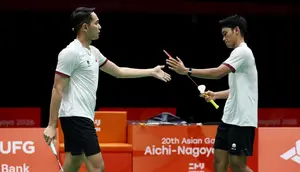 Tim Putra Bulutangkis Indonesia Bekuk Thailand, Segel Tiket ke Final Asian Games 2026