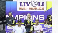 Juara Livoli Divisi Utama 2025, Petrokimia Gresik Raih 4 Penghargaan Individu