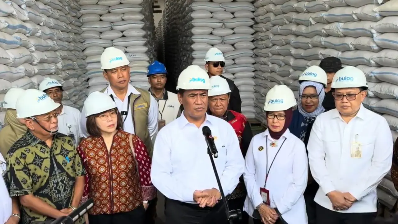 Menteri Pertanian, Andi Amran Sulaiman di Surabaya, Jawa Timur. (Dok Kementan)