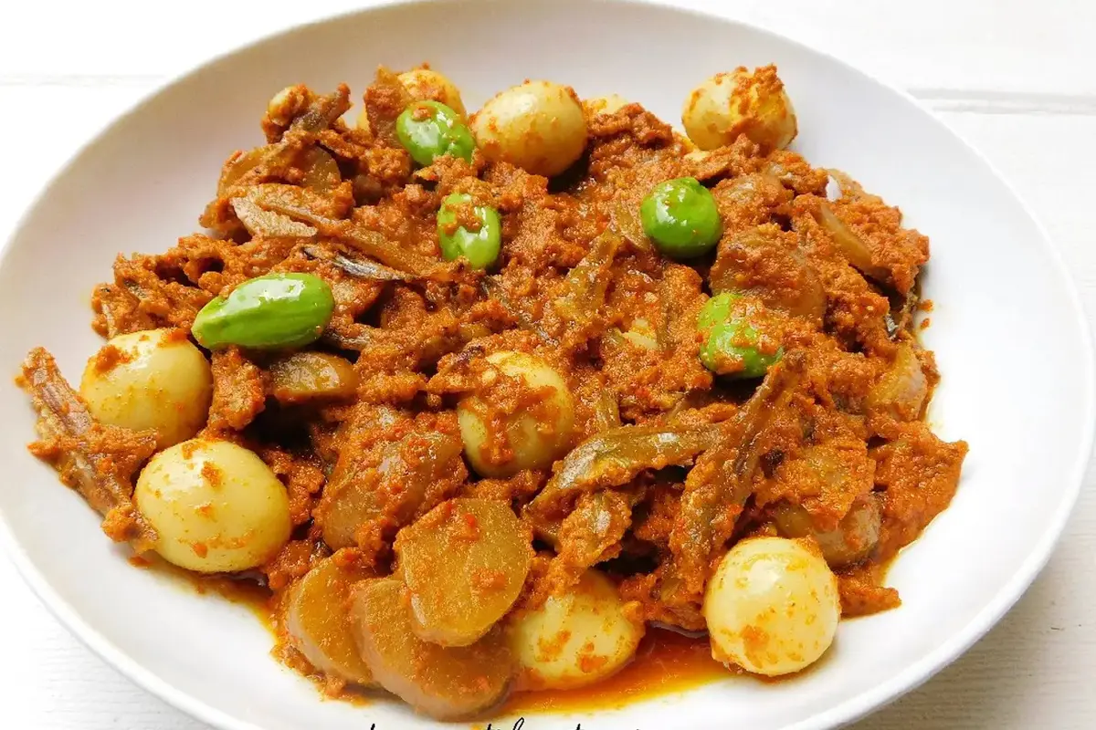 Resep Sambalado Tanak