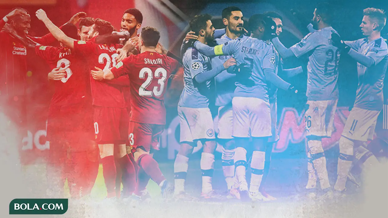 Pemain Liverpool dan Manchester City
