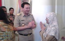 Minus Djarot, Ahok bermaaf-maafan dengan anak buah di Balai Kota