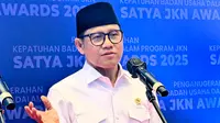 Realisasi Pemutihan Tunggakan Iuran BPJS Kesehatan, Cak Imin: Segera, Jakarta (14/10/2025). Foto: Liputan6.com/Ade Nasihudin.