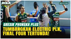 Jakarta Electric PLN kalah 0-3 dari Gresik Phonska Plus di GOR Candradimuka Sentul, Jumat (20/2/2026). Banyak kesalahan sendiri membuat peluang Final Four Proliga 2026 tertunda. Electric PLN kini harus menang di laga terakhir untuk menjaga peluang lo...