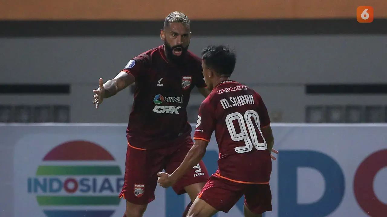 BRI Liga 1 2021: Borneo FC vs Persebaya Surabaya