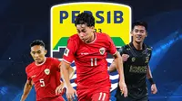 Persib Bandung - Rizki Ridho, Rafael Struick, Malik Risaldi (Bola.com/Adreanus Titus)