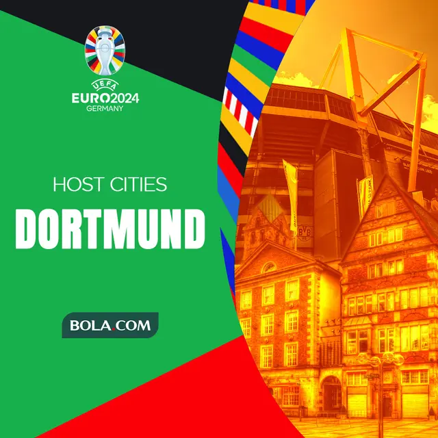 Piala Eropa 2024 - Ilustrasi kota Dortmund sebagai venue Euro 2024