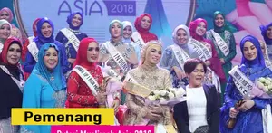 Begini Kemeriahan dan Keseruan penganugerahan Puteri Muslimah Asia 2018.