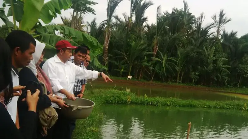 Kunjungan Menteri Desa, Pembangunan Daerah Tertinggal dan Transmigrasi, Marwan Jafar di Bogor.