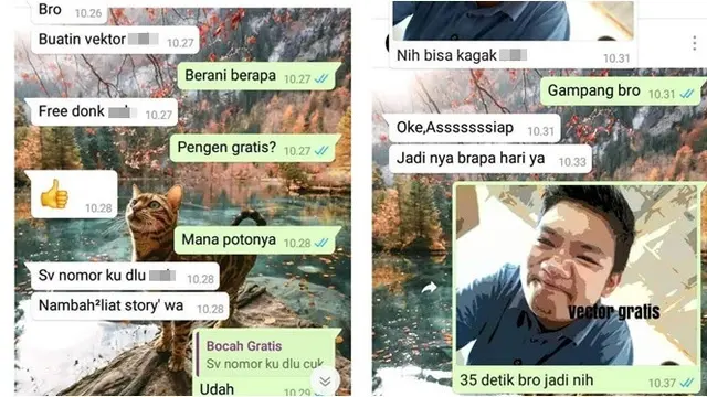 7 Chat Calon Pelanggan ke Editor Foto Ini Bikin Emosi, Ada yang Minta Gratis