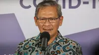 Juru Bicara Pemerintah untuk Penanganan COVID-19 di Indonesia, Achmad Yurianto saat konferensi pers Corona di Graha BNPB, Jakarta, Minggu (24/5/2020). (Dok Badan Nasional Penanggulangan Bencana/BNPB)