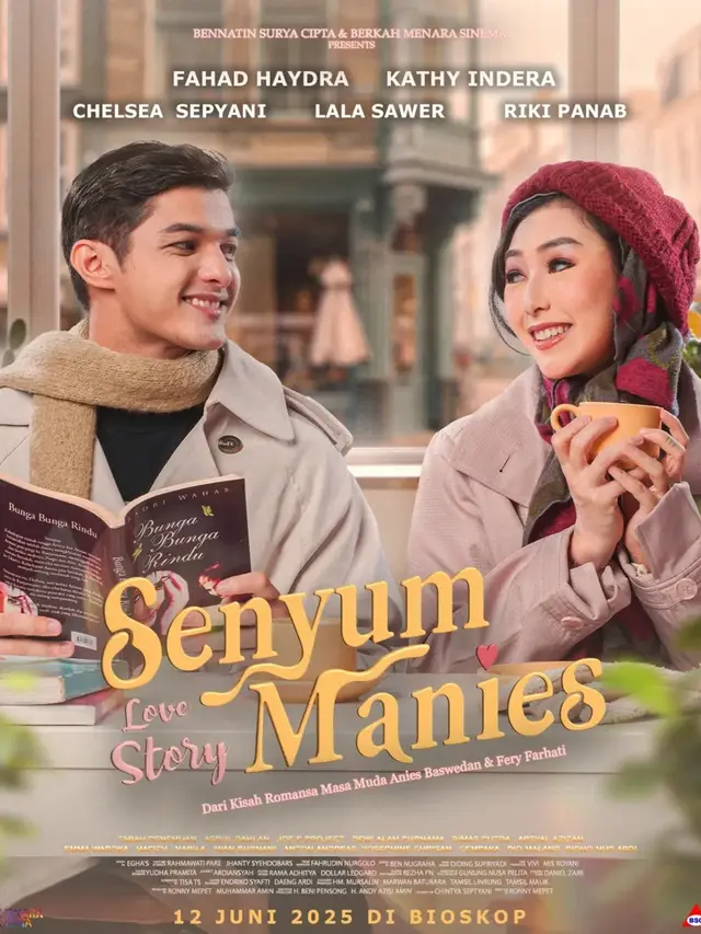 Poster film Senyum Manies Love Story. (Foto: Dok. Instagram @senyumanieslovestory)