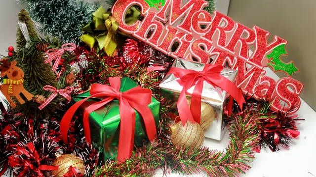 Ilustrasi ucapan natal