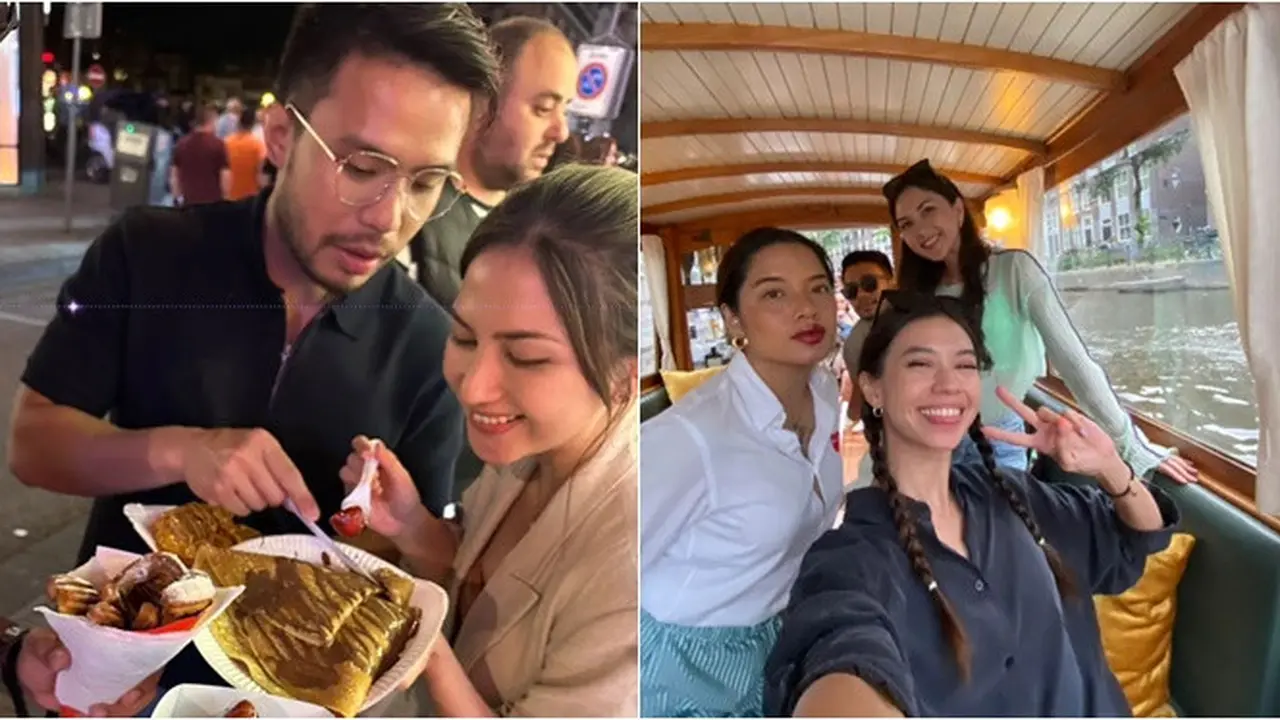 6 Potret Jessica Mila dan Yakup Hasibuan Honeymoon ke Belanda, Bertemu Yuki Kato
