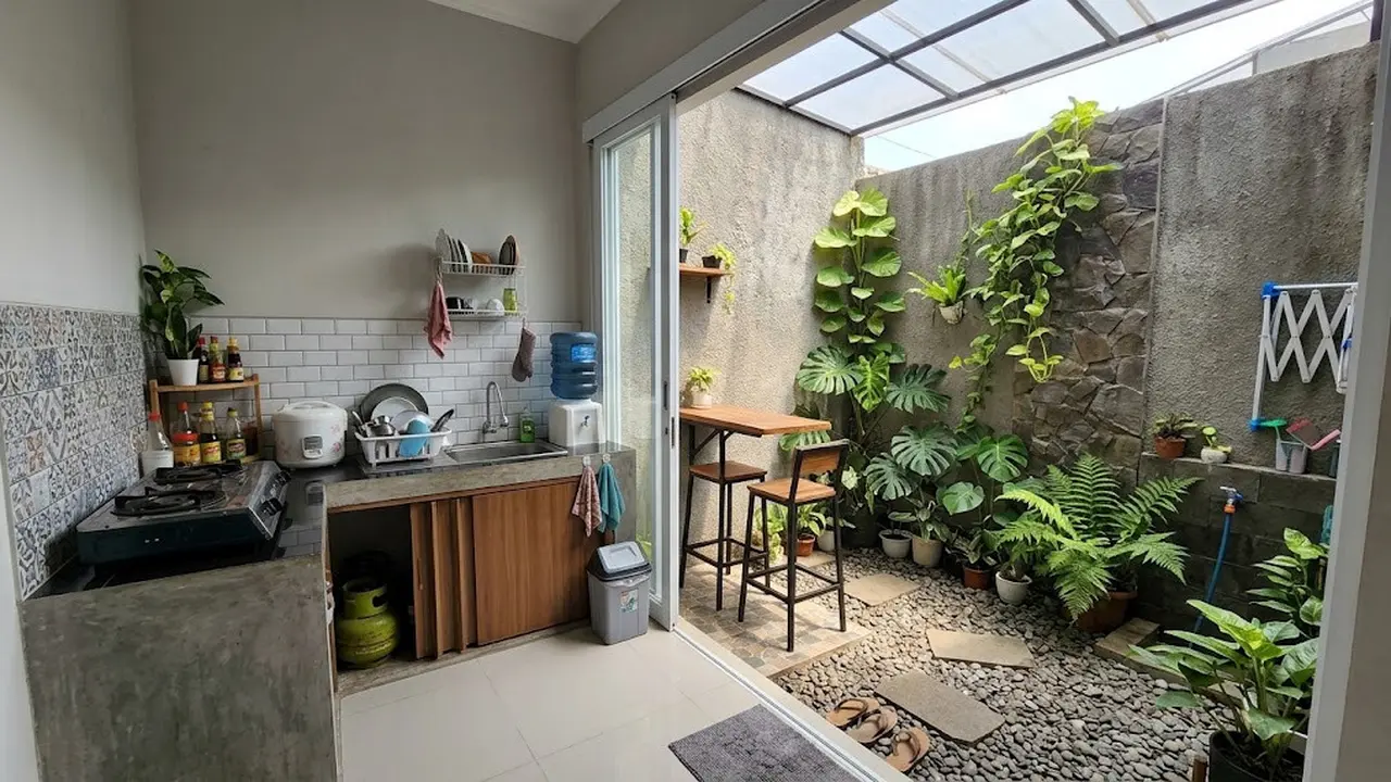 9 Desain Dapur Terbuka untuk Rumah Tipe 36, Hemat Ruang dan Tetap Nyaman