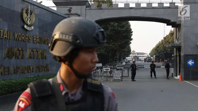 Melihat Suasana Terkini Gerbang Mako Brimob Usai Kerusuhan