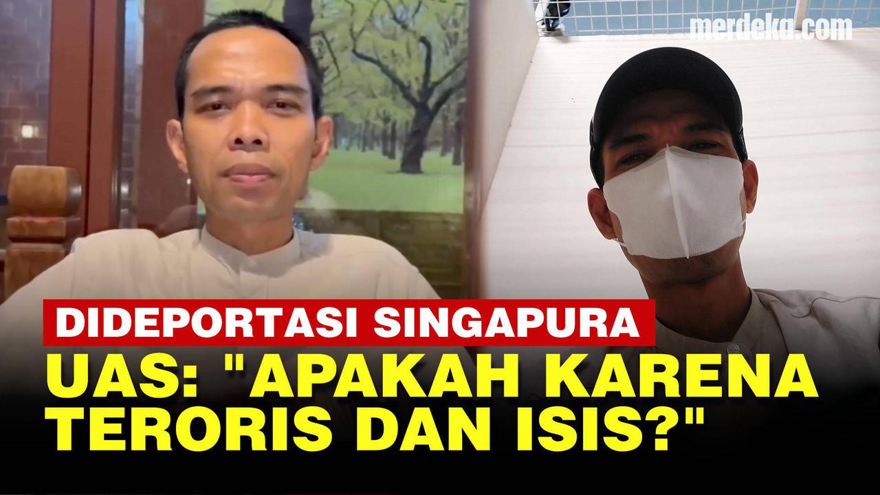 VIDEO: Ustaz Abdul Somad Dideportasi Imigrasi Singapura, Ditahan di Penjara Kecil