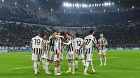 Juventus menang 4-2 atas Zenit St Petersburg pada laga keempat Grup H Liga Champions di Allianz Stadium, Rabu (3/11/2021) dini hari WIB. Isabella BONOTTO)
