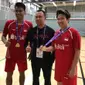 Richard saat sukses membawa tim bulutangkis Indonesia di Olimpiade tahun 2016 silam. (Liputan6.com/ Arief Pramono)