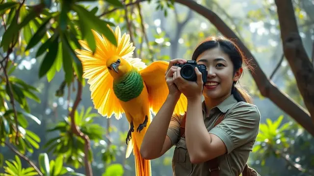 ciri ciri burung cendrawasih