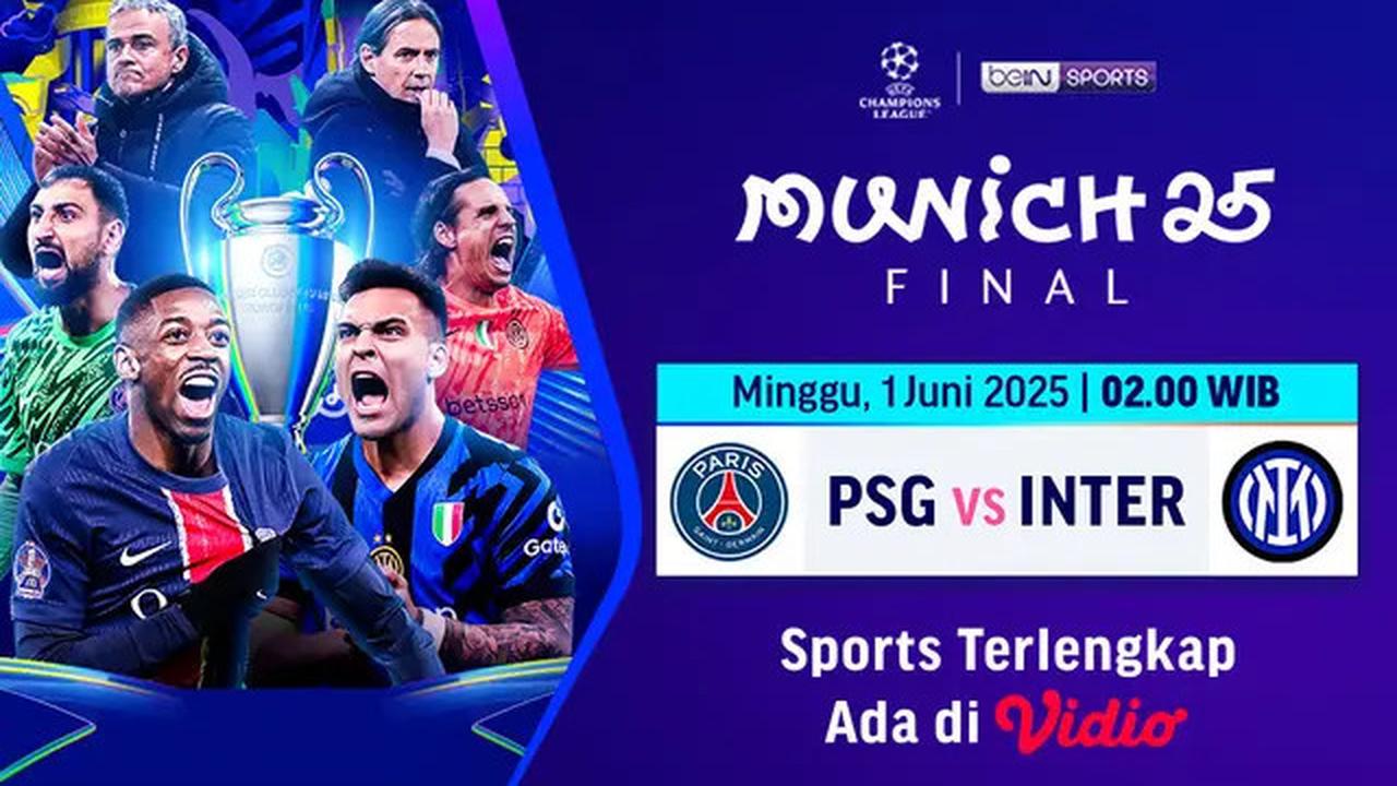 Prediksi Skor PSG vs Inter Milan, Minggu 1 Juni 2025