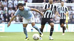 Ilkay Gundogan membuat penampilan yang apik di awal pertandingan dengan mencetak gol cepat untuk Manchester City saat laga baru berjalan lima menit. Pemain Jerman tersebut mampu mencatatkan akurasi umpan sebesar 85%, termasuk empat umpan kunci dan dua umpan jauh. Gundogan juga mampu membuat tiga tembakan percobaan selain gol cepat yang ia ciptakan. (AFP/Rui Vieira)