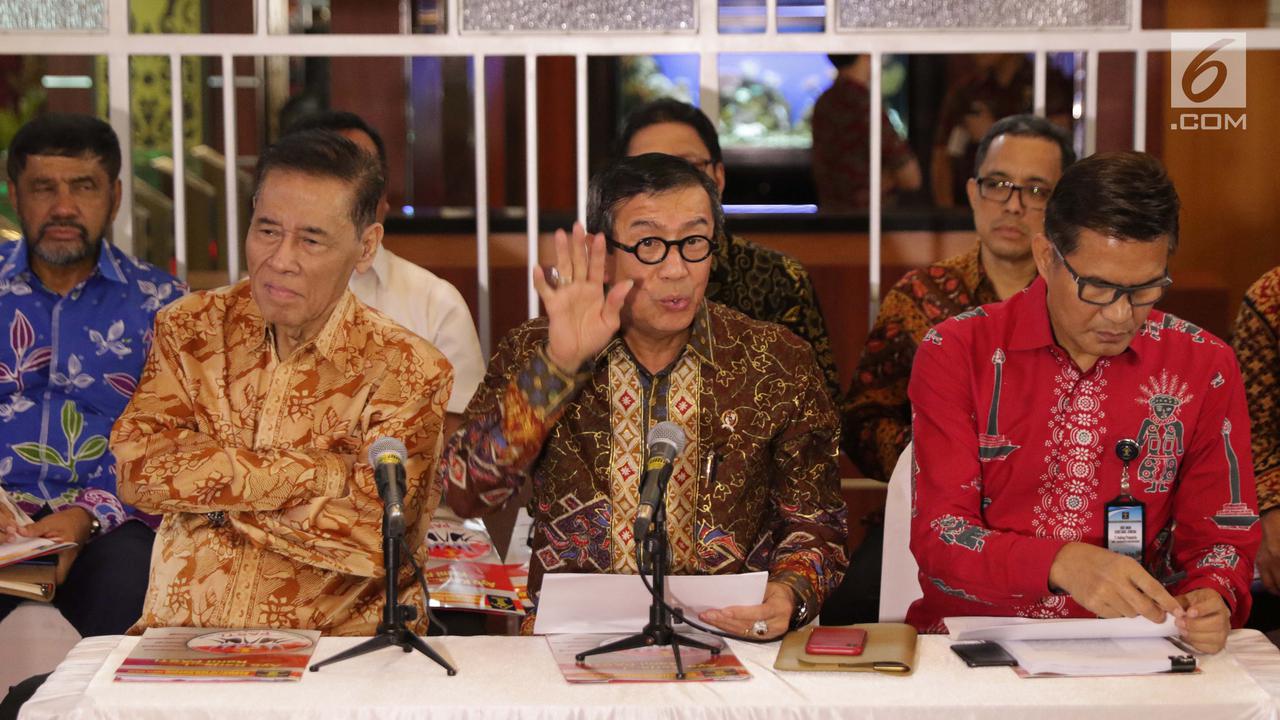 Menkumham Klarifikasi Isi Draft RUU KUHP