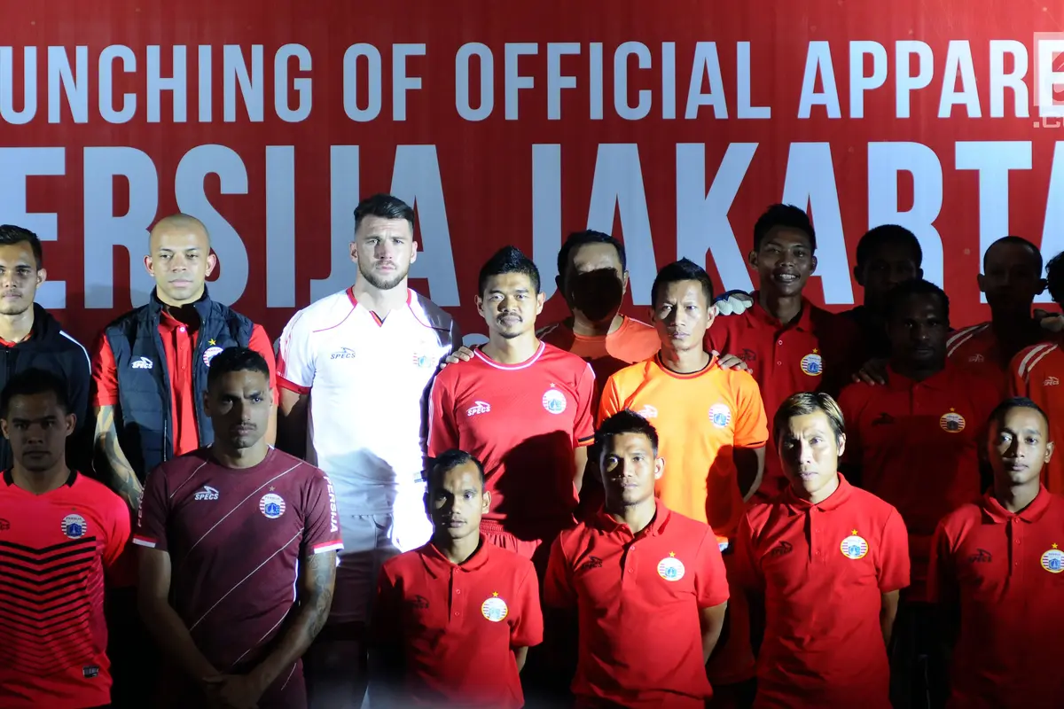 Persija Resmi Kenalkan Kaus Tim Untuk Musim 2018