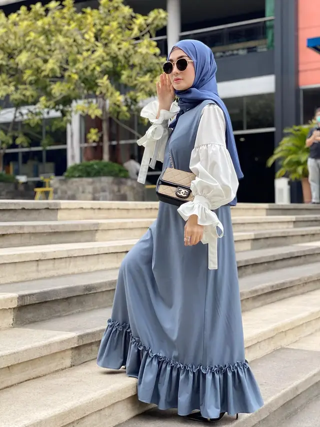Punya Bisnis Fashion, Ini 6 Pastel Look Hijab Ala Imel PC yang Bisa Ditiru