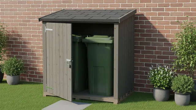 9 Cara Hemat Samarkan Tempat Sampah Outdoor agar Tidak Mencolok di Depan Rumah