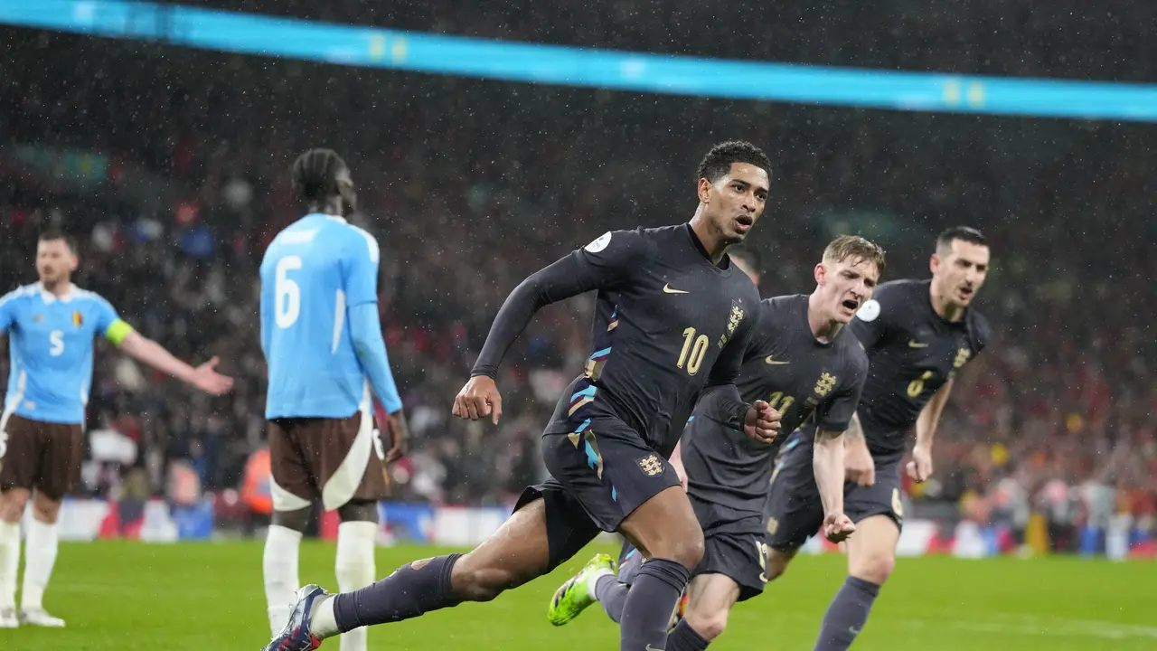 Inggris vs Belgia