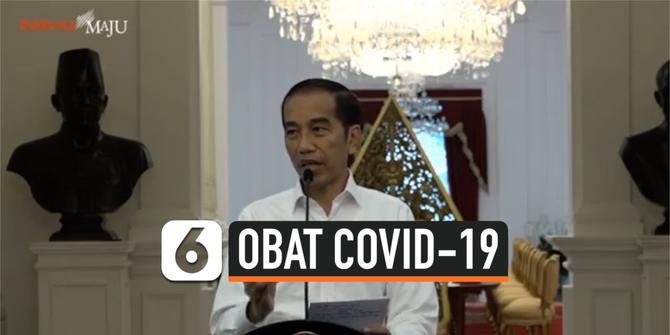 VIDEO: Jokowi Pesan Jutaan Obat untuk Pasien Covid-19