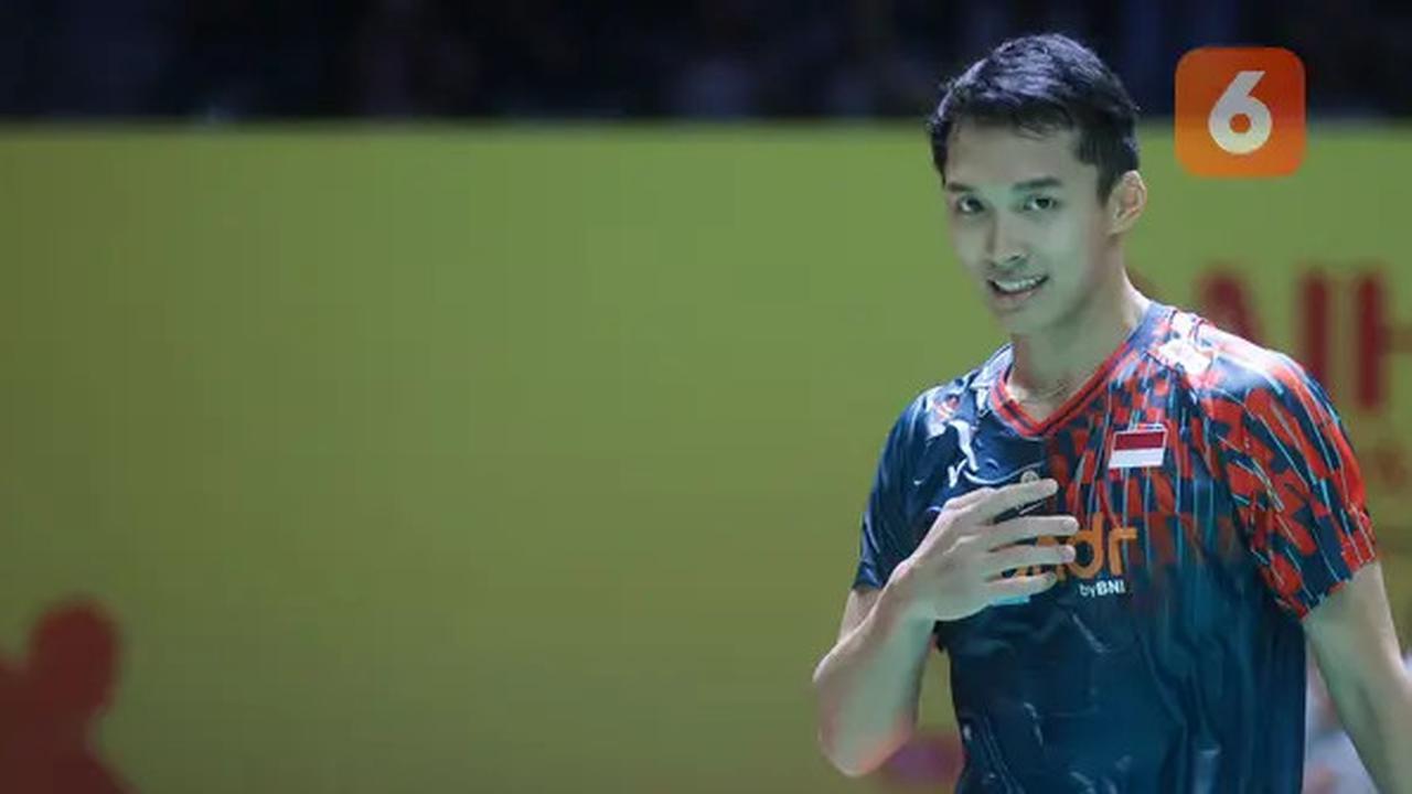 Indonesia Masters 2025: Jonatan Christie Kalahkan Wakil Jepang Kenta Nishimoto, Melenggang ke Semifinal
