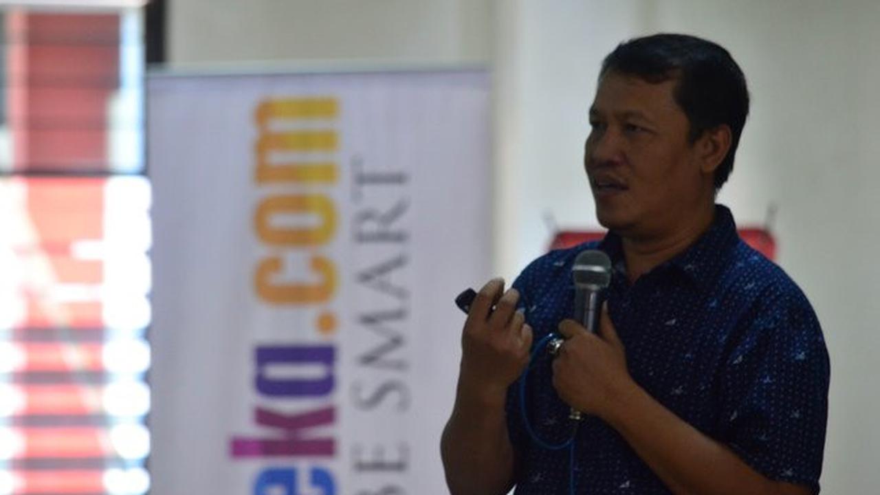 Sapto Anggoro menjelaskan pentingnya memulai usaha di usia muda