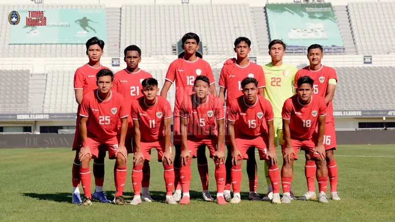 Timnas Indonesia U-20 Vs Timnas Thailand U-20.