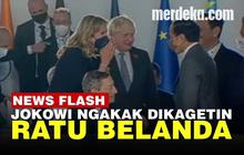 VIDEO: Ratu Belanda Bikin Presiden Jokowi Kaget saat Tegur Sapa di KTT G20