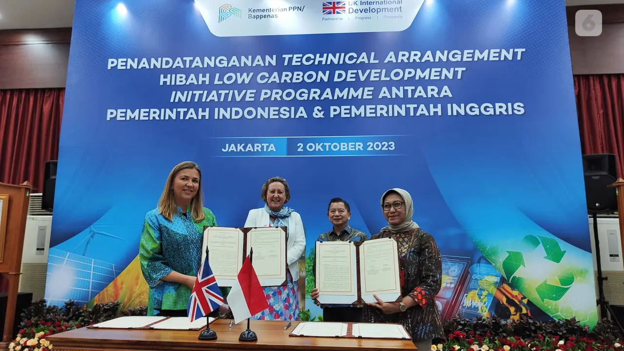 Inggris Sumbang 512 Miliar, Dorong Pembangunan Rendah Karbon di Indonesia