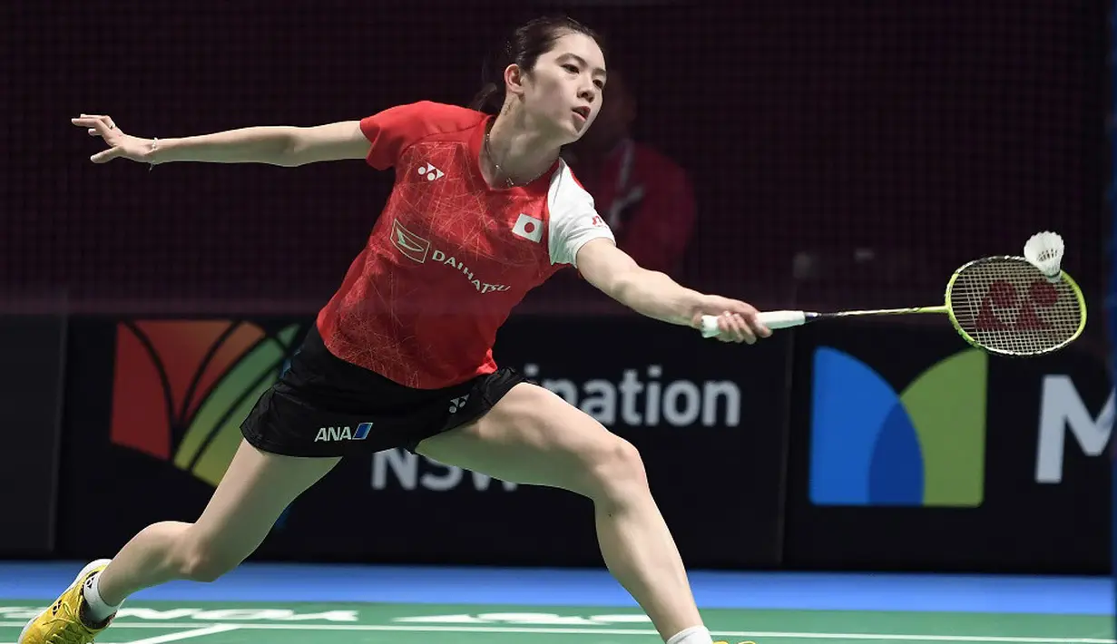 1. Aya Ohori - Tak hentinya Jepang menciptakan pebulutangkis cantik yang berprestasi. Aya Ohori yang pernah menempati peringkat 12 dunia tengah berjuang menjadi pebulutangkis tunggal putri nomor satu Jepang. (BWF Badminton)