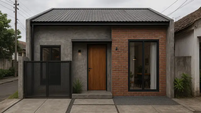 7 Inspirasi Model Rumah Rp 100 Juta di Perkotaan, Nyaman, Modern, dan Tetap Estetik