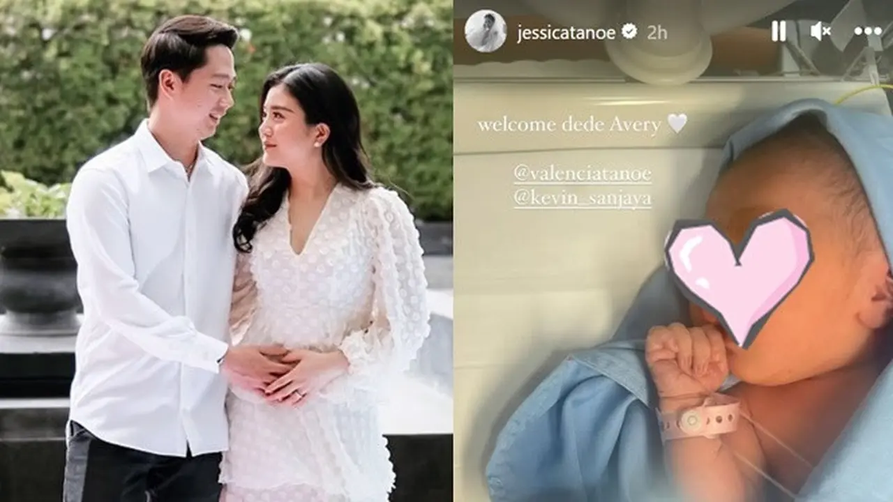 Anak Pertama Kevin Sanjaya dan Valencia Tanoesoedibjo Dinamai Avery