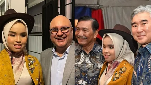 Ikut Perayaan Fourth of July di Kedubes AS Jakarta, Putri Ariani Berfoto Bareng Menko Luhut hingga Suami Maia Estianty